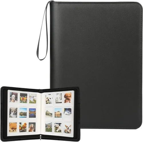 Miniatura 14 de Álbum de fotos de 640 bolsillos para cámara Fujifilm Instax Mini, álbum de fotos de 2 x 3 pulgadas para fotos Polaroid de 2 x 3 pulgadas, libro