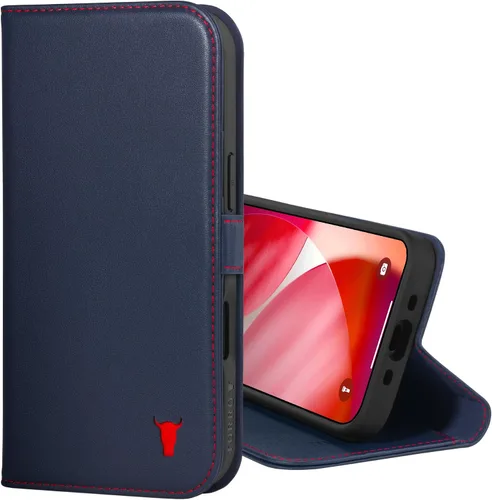 Miniatura 15 de TORRO Funda de cuero compatible con iPhone 17 de 6.3 pulgadas 2025, funda de piel prémium con función atril y ranuras para tarjetas