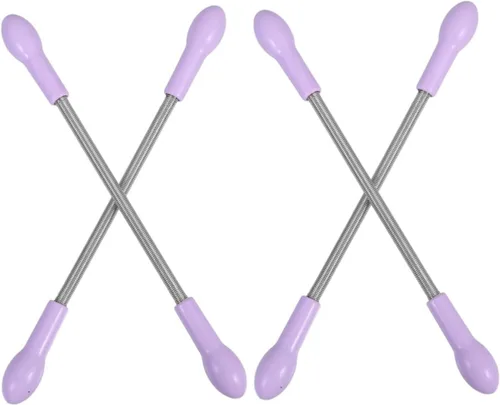 Miniatura 5 de WOONEKY 4 pinzas para enhebrar el cabello, para resorte de labio superior, dispositivo de extracción de vello facial, removedor de vello facial