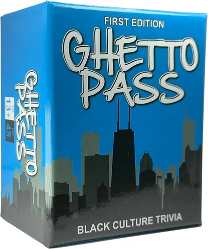 Ghetto Pass - Juego de cartas de celebración de la cultura negra: perfecto para noches de juego familiares, trivia urbana y fanáticos de la