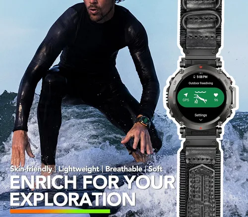Miniatura 27 de Correa de reloj compatible con Amazfit T-Rex/T-Rex 2/T-Rex Pro/T-Rex Ultra/T-Rex Ultra 2, nuevo diseño de conector mejorado