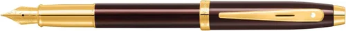 Miniatura 3 de Sheaffer Gift 100 9370 - Bolígrafo color café brillante con ribete PVD dorado Bolígrafo marrón café Set de regalo de bolígrafo premium