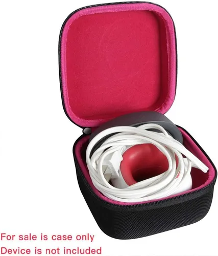 Miniatura 2 de Hermitshell Estuche rígido de viaje para Cricut Easy Press Mini máquina de prensa de calor (negro + rosa)