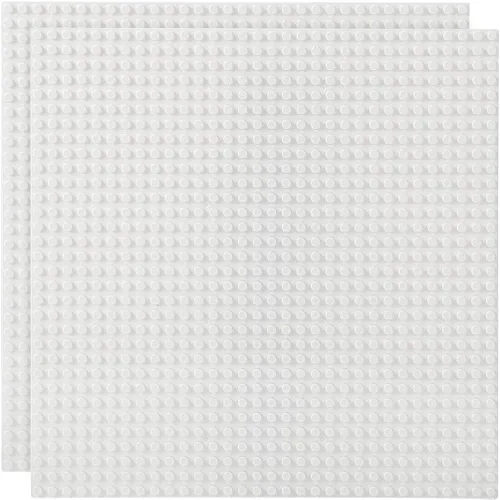 Miniatura 25 de Lekebaby Base de construcción clásica para ladrillos de construcción, 100% compatible con las principales marcas: placa base de 10 x 10 pulgadas