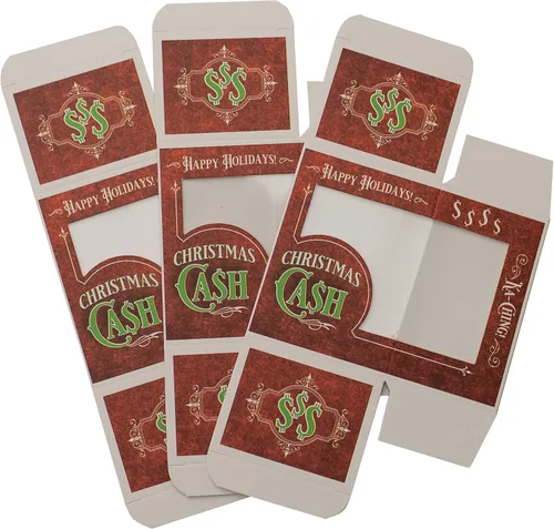 Miniatura 5 de Cajas de regalo en efectivo de Navidad para regalar dinero (que todas tus navidades sean verdes)