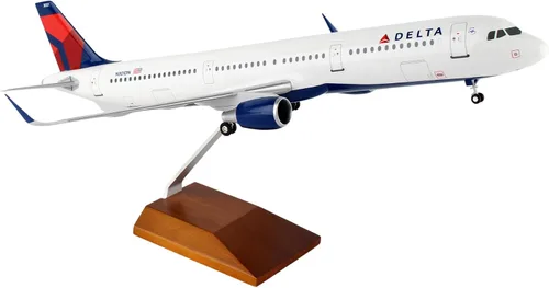 Miniatura 9 de SkyMarks Delta A220-300 Modelo de pantalla a presión a escala 1/200 (SKR1091) - Con licencia oficial de Delta y Airbus para mayores de 14 años