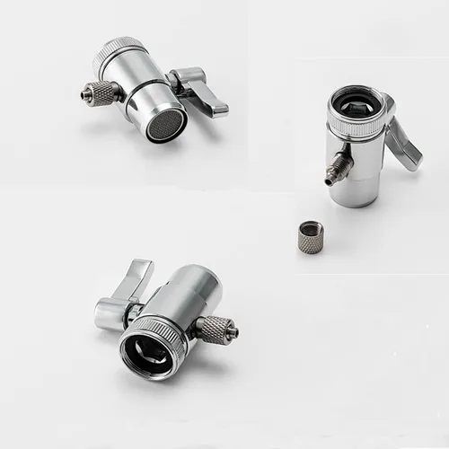 Miniatura 3 de Adaptador de grifo Válvula desviadora Filtro de agua de encimera 3/8 ODTube Tubo de repuesto Adaptador de pieza con conector M22 X M24, cuerpo