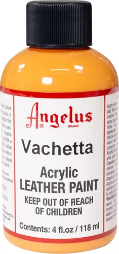 Miniatura 164 de Angelus - Pintura acrílica para cuero, 4 Fl Oz, color blanco - Pintura para cuero profesional flexible, resistente a grietas, arañazos