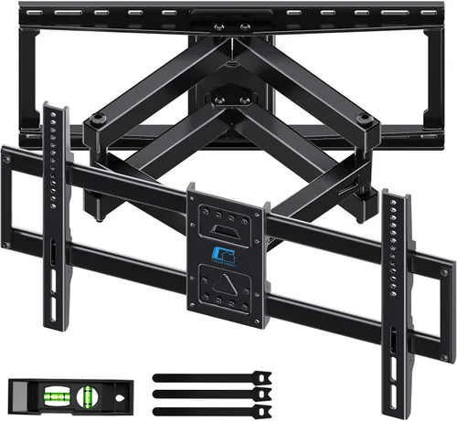 Miniatura 13 de HOME VISION Full Motion Articulating TV Wall Mount for 37-90 Inch TVs, Fits 24" Wood Studs (8-24"), Heavy Duty TV Bracket Holds 132 lbs, Mounts