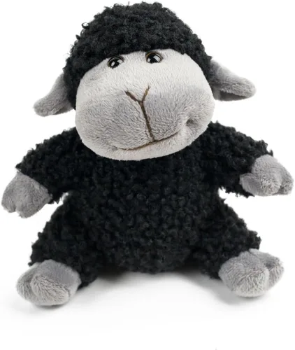 Miniatura 10 de Peluche de cordero de oveja, suave y lindo juguete de peluche de cordero negro, juguetes de peluche de ovejas para niños, regalos para niños