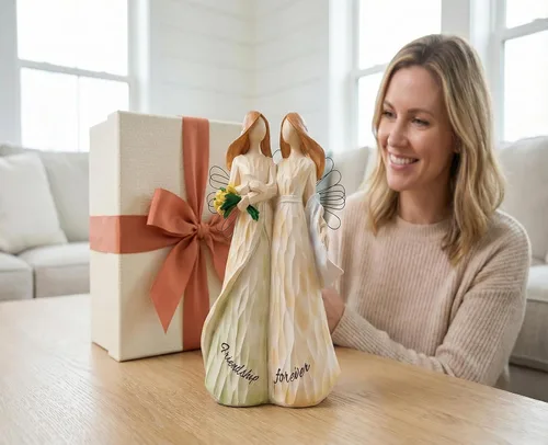 Miniatura 6 de Regalos de cumpleaños para mejores amigas para mujeres, figuras para hermanas para decoraciones de fiesta de cumpleaños, regalos para hermanas