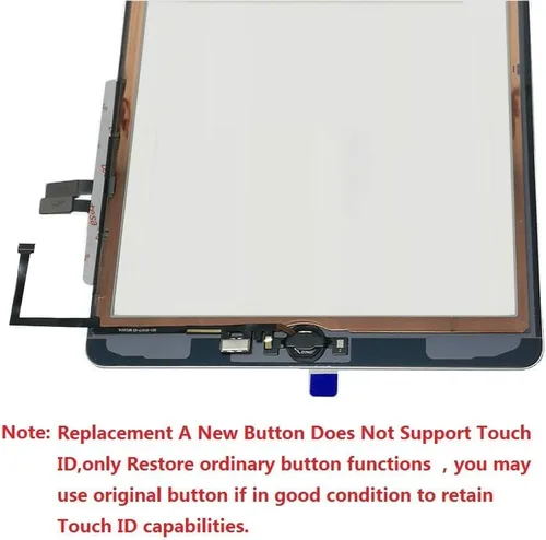 Miniatura 6 de Kit de reparación de digitalizador blanco para iPad de 9.7 pulgadas 2018 iPad 6 6ª generación A1893 A1954 reemplazo de digitalizador de pantalla