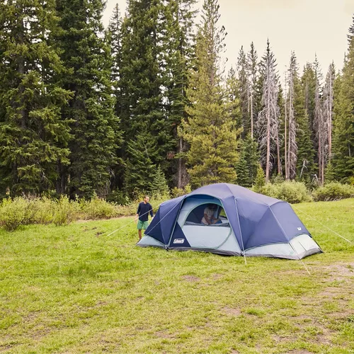Miniatura 8 de Coleman Skydome XL - Tienda familiar grande con configuración de 5 minutos, tienda de campaña resistente a la intemperie con lluvia y bolsa