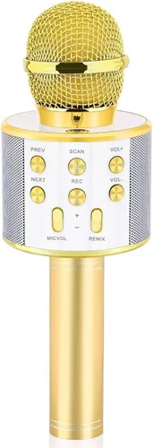 Miniatura 9 de Juguetes para niñas de 5 a 12 años, micrófono inalámbrico Bluetooth de karaoke para niños, juguetes populares para niños de 5, 6, 7, 8, 9, 10, 11