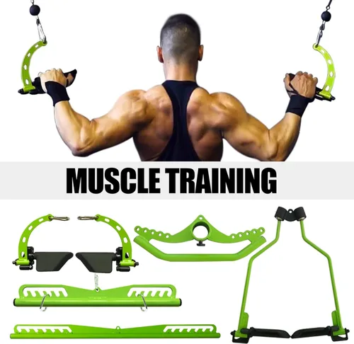 Miniatura 6 de Barra de tracción de lat ajustable, accesorios para máquina de cable para gimnasio, accesorios de fila T-bar para tracción de lat para gimnasio