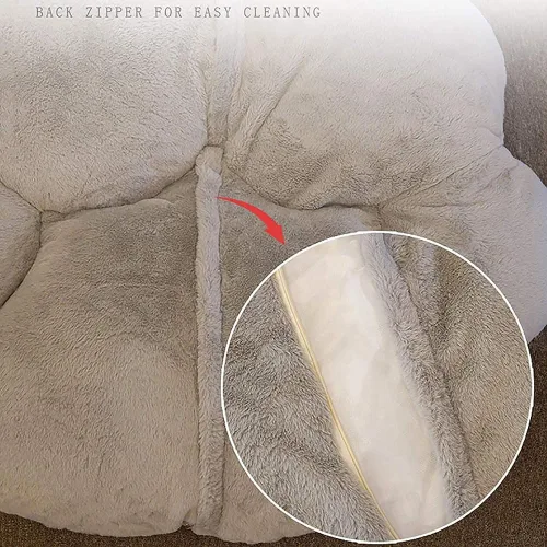 Miniatura 3 de GARCAN Cojín oscilante, silla de huevo con cojín de estilo bonito, se puede utilizar como un cojín de silla de huevo de repuesto, los cojines suaves