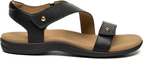 Miniatura 3 de Athlefit Sandalias ortopédicas cómodas para mujer con soporte de arco ajustable para caminar sandalias ortopédicas casuales
