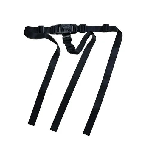 Correa de arnés de pecho de asiento de 3 puntos para niños, correa ajustable para asiento de bebé, correas de repuesto para silla alta para silla