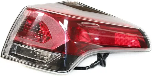 Miniatura 2 de Luz trasera del lado del pasajero compatible con 2016 2017 2018TOYOTA RAV4, luces traseras derechas de lentes transparentes, lámparas de freno