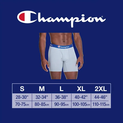 Miniatura 8 de Champion Men's Underwear Boxer Briefs, Everyday Active, Lightweight Stretch, Multi-Pack