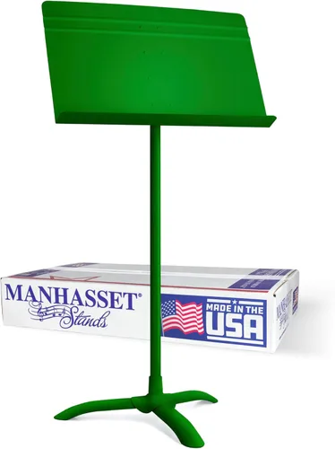 Miniatura 14 de Manhasset Soporte de música para partituras - Modelo 48 Symphony - Soporte Manhasset duradero y duradero - Altura ajustable - 26" a 48" - Fabricado