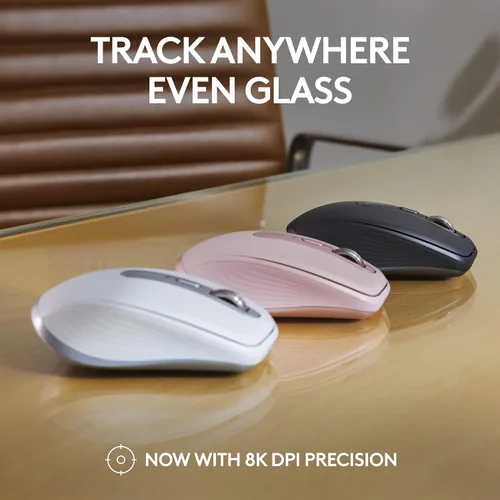 Miniatura 5 de Logitech MX Keys Mini teclado + mouse inalámbrico MX Anywhere 3S - Escritura fluida, teclas retroiluminadas, desplazamiento rápido, USB-C