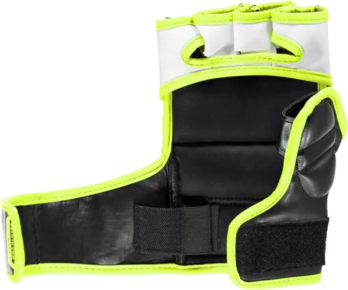 Miniatura 8 de Sanabul Guantes esenciales de 4 onzas MMA para hombres y mujeres, guantes profesionales de lucha de boxeo, Muay Thai Kickboxing para Sparring