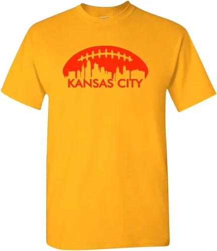 Miniatura 48 de Xtreme Apparrel City Skyline - Camiseta de hombre para los aficionados al fútbol americano Baltimore - Camisa púrpura