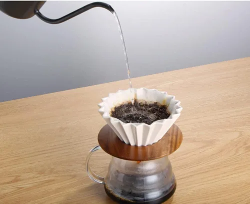 Miniatura 5 de Cerámica verter sobre el filtro de café, gotero de café