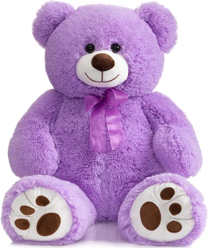Miniatura 12 de HollyHOME oso de peluche gigante, animal de peluche, diseño de oso grande de 36 pulgadas
