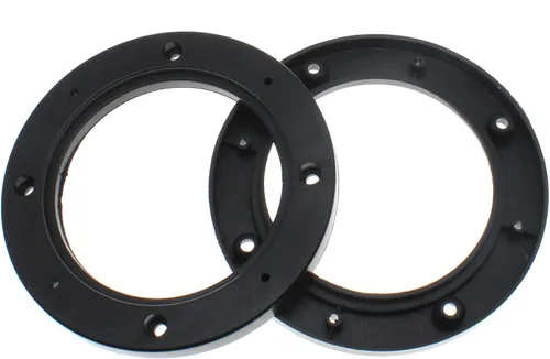 Miniatura 3 de FDXGYH 2 piezas de separadores de altavoz para coche universal de 6.5 pulgadas, ABS, adaptador de montaje en anillo para altavoz de estéreo de coche