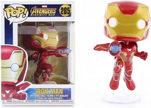 Miniatura 2 de POP Marvel: Avengers Infinity War - Figura de vinilo de Iron Man Funko (paquete con funda protectora de caja compatible)