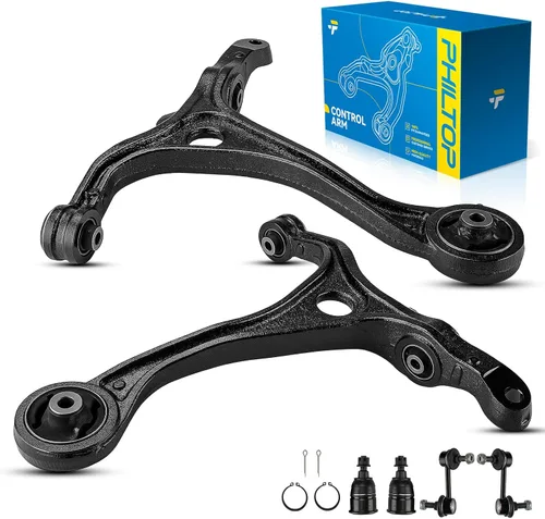 Miniatura 227 de PHILTOP Kit de suspensión delantera de 10 piezas, brazos de control inferiores con juntas de bola, eslabones de extremo de barra estabilizadora