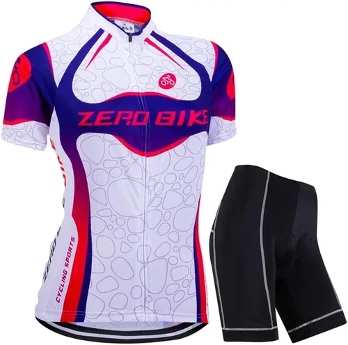 Miniatura 68 de Jersey de ciclismo para mujer, de manga corta, secado rápido, transpirable, para montaña.