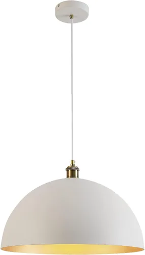 Miniatura 12 de Lámpara Colgante Vintage Negra de 17.72'' Lámpara Colgante Retro Estilo Granja de Cúpula Grande Candelabro Industrial Moderno con Cable de 78.74