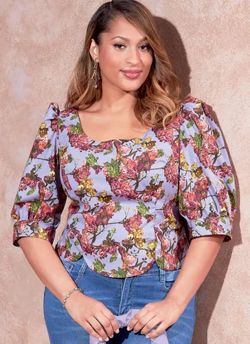Miniatura 6 de McCall's Misses/Plus Size TOP/Vest Kit de patrón de costura, multicolor