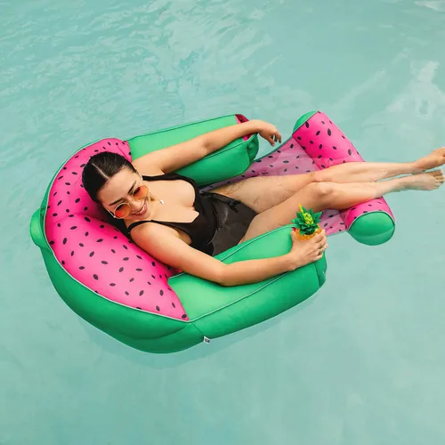 Miniatura 3 de Big Joe Flotador de piscina Lazy Lounger Melón (Summer Melon)