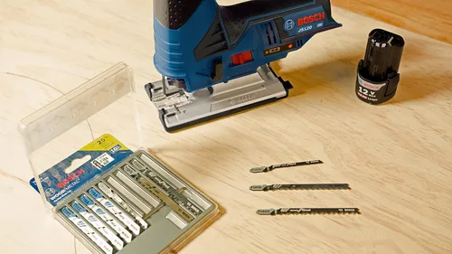 Miniatura 15 de Bosch T5002 Juego de hojas de 10 piezas surtidas tipo T-Shank