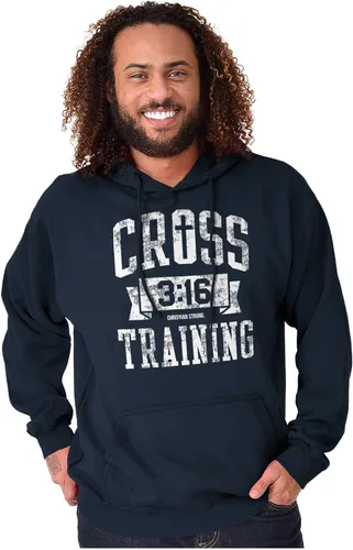 Miniatura 6 de Brisco Brands Cross Training 316 Christian Sudadera con capucha para mujer y hombre