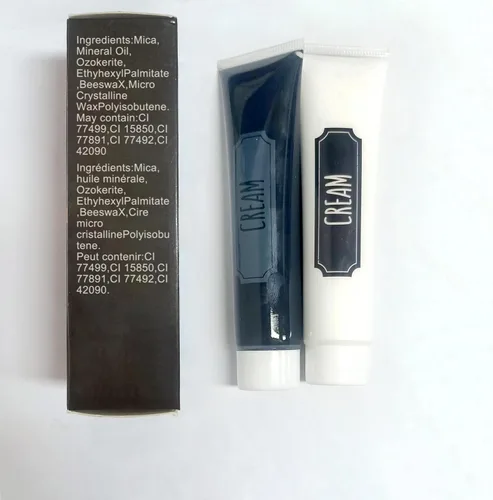 Miniatura 8 de Pintura corporal blanca y negra, paleta de maquillaje SFX con pinceles, paleta de pintura de crema a base de aceite, kit de maquillaje de Halloween