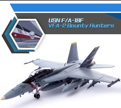 Miniatura 2 de Academy 492567 1/72 USN F/A-18F VFA-2 Cazarrecompensas