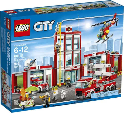 Miniatura 7 de LEGO City Estación de Bomberos 60110