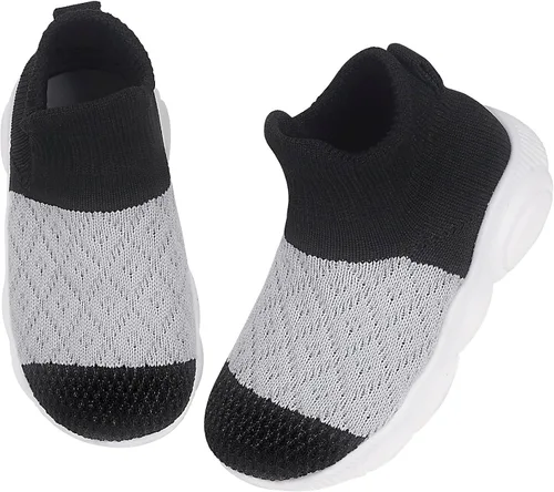 Miniatura 26 de Zapatos de bebé Pantuflas para niños pequeños, calcetines para niños y niñas, suela antideslizante