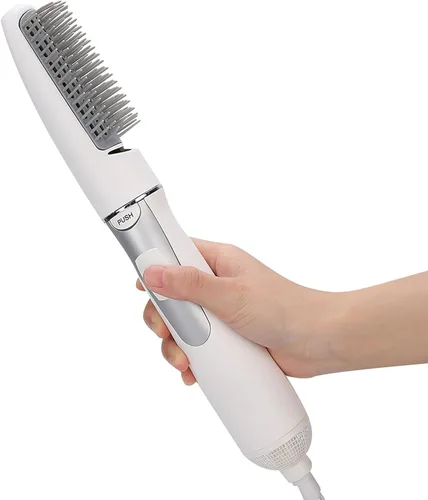Miniatura 3 de FILFEEL Cepillo secador de pelo, eléctrico con cable, negro, secado rápido, multifuncional, reparación de cabello