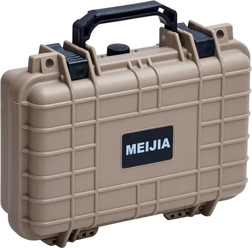Miniatura 7 de MEIJIA Funda rígida protectora impermeable portátil para todo tipo de clima, funda para cámara pequeña, funda seca con espuma personalizable