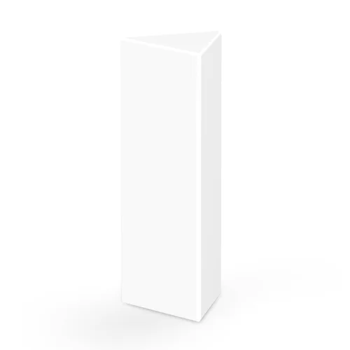 Miniatura 3 de stonylab Barras de agitación magnéticas triangulares, paquete de 2 mezcladores de agitación blanca recubiertos de PTFE de 0.787 in para agitadores