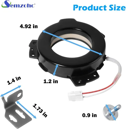 Miniatura 2 de MVW7232HW0 MVWB835DW3 W10754448 Embrague de arandela apto para May-tag bravos xl MVWB865GC0 MVWB835DW4 MVW7232HW1 MVWB755DW0 MVWB755DW1 MVWB765FF1