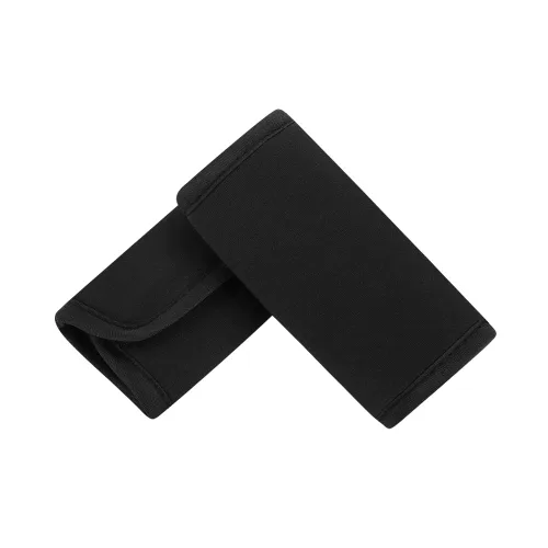 Miniatura 13 de Accmor Fundas de correa de asiento de automóvil para bebés y niños, fundas de correa de asiento de automóvil, almohadillas de hombro, fundas de Gris