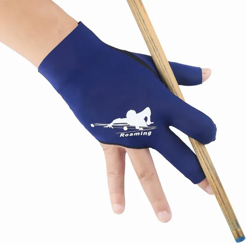 Miniatura 15 de Guantes de billar Roaming de secado rápido y transpirables, guante para billar, billar francés, taco de snooker, opción para mano izquierda