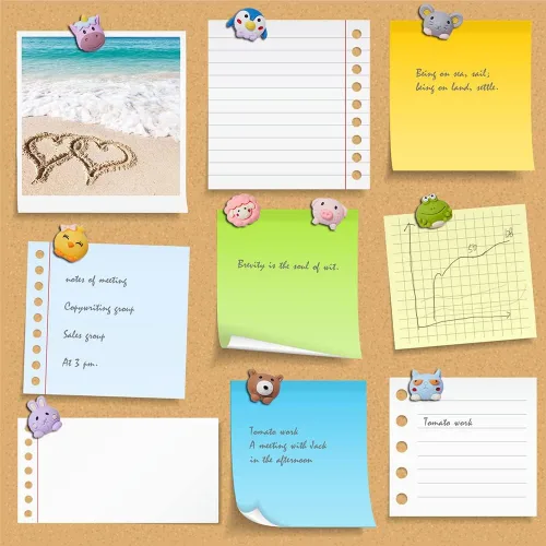 Miniatura 6 de 30 piezas de alfileres de empuje decorativos con forma de animales, tachuelas lindas de animales para tablero de corcho, pared de fotos, mapa